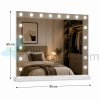 LUSTRO PODśWIETLANE LED HOLLYWOOD 80X65CM